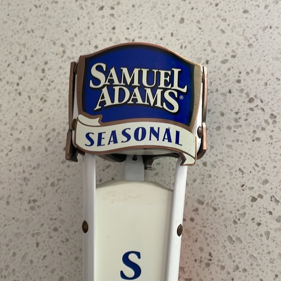 Samuel Adams Brewery Seasonal draft tap handle - Picture 2 of 4